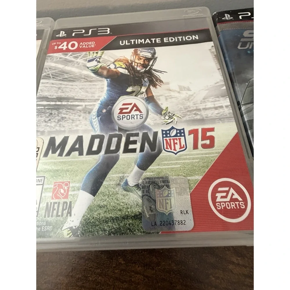 PS3‎ 3 Game Lot Madden NFL 25 Madden 15 Need for Speed Shift 2 Complete
